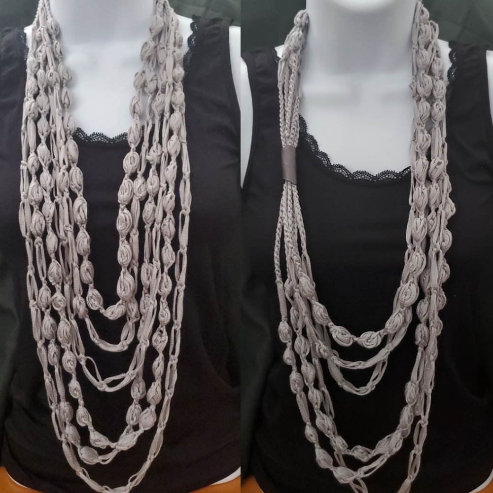 ARTISAN CRAFTED CROCHET NECKLACE